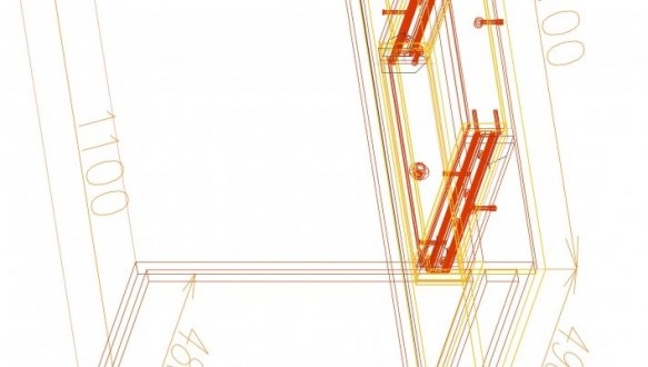 Стіл робочий Ромбо 2