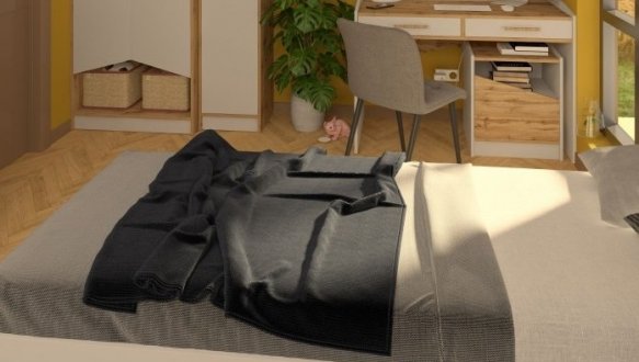 Стол Unity T Дуб Тахо/Белая Аляска 2