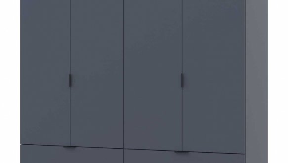 Шафа Гелар 2+2 Дорос 4 дверный дуб сонома 155 см 7