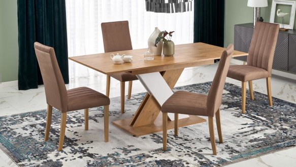 Стіл Xarelto дуб вотан/білий