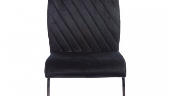 Стілець S-118 чорний велюр 4