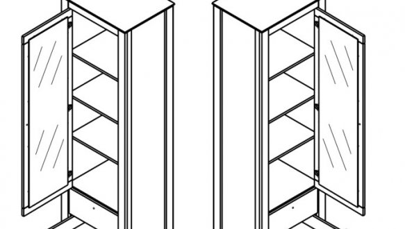 Витрина REG1W2S Карина 0