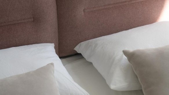 Кровать мягкая двуспальная Woodsoft Salerno / Салерно с подъемным механизмом и нишей для белья 9