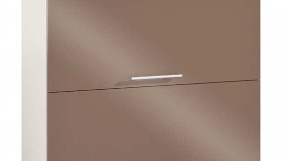 Шкаф верхний В80.72.2Д. Бар/В80.92.2Д. Крашеный высокий глянец