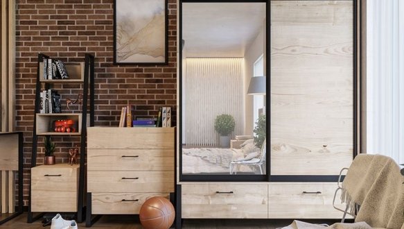 Модульна дитяча Лофт 3