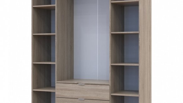 Шкаф для одежды Дорос Гелар дуб сонома 4-х дверный 155 см 3