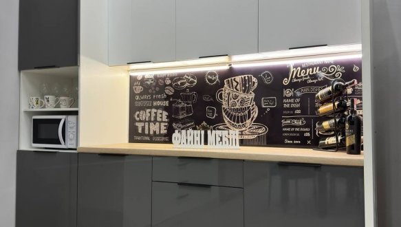 Кухня 2,4м Фарбований високий глянець ДСП АКЦІЯ 4