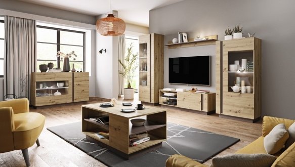 Шафа Perfect Home 2D/96 Arco 2 дверна дуб 97 см 0