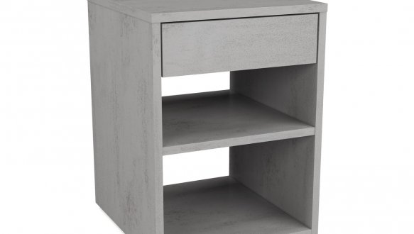 Тумба прикроватная бетон Moreli Mali/Мали Бетон тефра 