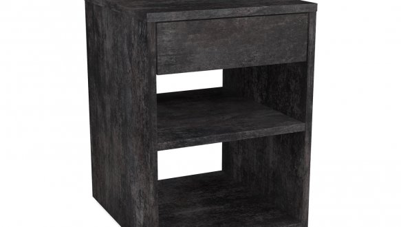 Тумба прикроватная бетон темный Mali М0001