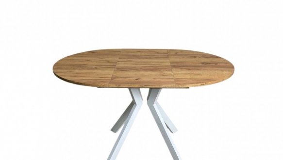 Стол круглый раскладной MebliRoMax Parker slide / Паркер Слайд D900 8