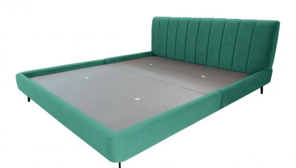 Кровать мягкая Городок меблі Сиена с подьемным механизмом и нишей для белья 12