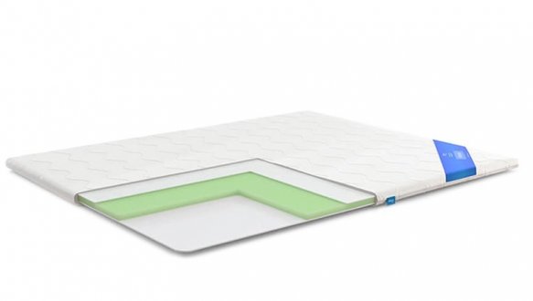 Матрас топпер HR Foam Microfiber 
