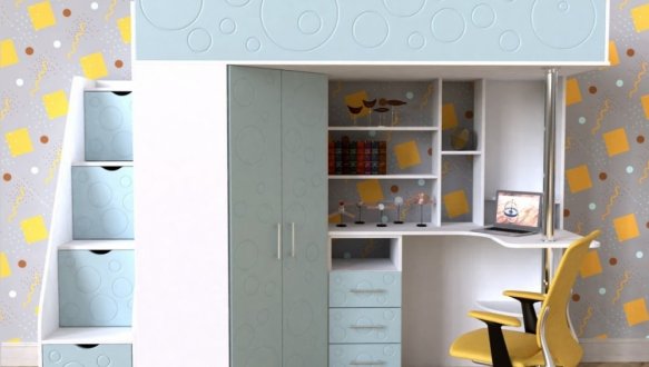  Ліжко горище дитяче Art in Head Binky ДС37А 3