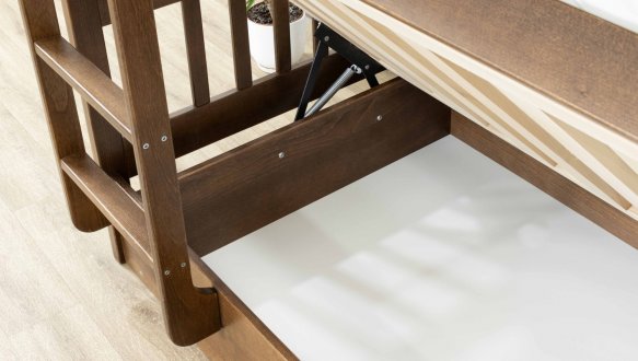 Двухьярусная кровать с подьемным механизмом Рукавичка 6