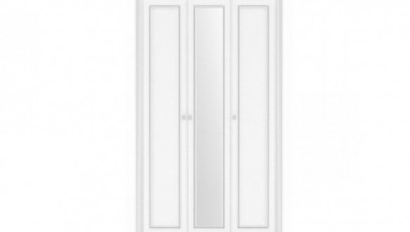 Шкаф 3D(2S) Гербор Вайт 3 дверный ясен снежный 176 см