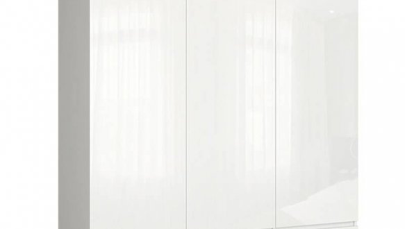 Шкаф SZF3D2S BRW Poland Erla 3 дверный белый 163 см 2