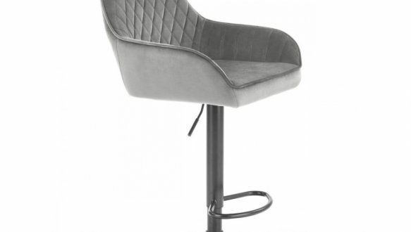 Барный стул H-103 Halmar серый 62-84 см