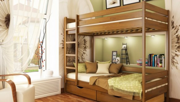 Двоярусне ліжко Дует / Серія Тесса 5