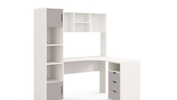 Стол письменный угловой Teenager Белый 10