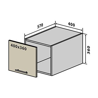 №65 Тумба верхняя окапник 40 Люкс RODOS