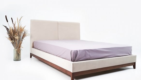 Кровать мягкая двуспальная Лев Кальяри 4