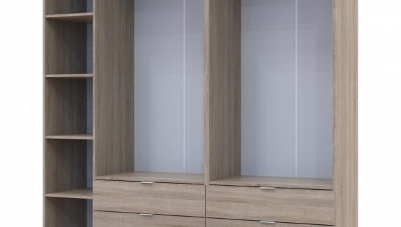 Шкаф Дорос Гелар дуб сонома 5 дверной 193,7 см 3