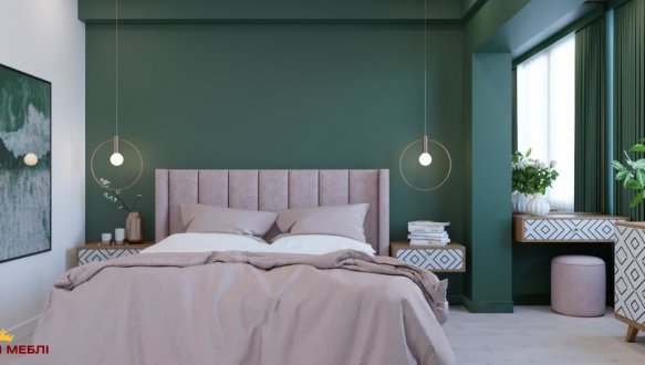 Кровать двуспальная мягкая Woodsoft Montreal / Монреаль 5