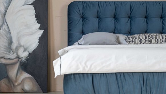 Ліжко двоспальне м'яке Woodsoft Marsala / Марсала з підйомним механізмом та нішею для білизни 5