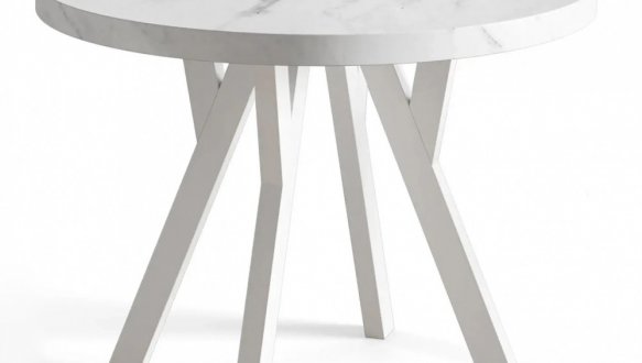 Стіл круглий нерозкладний Lite / Лайт MebliRoMax D900 ЛДСП 18 мм 1