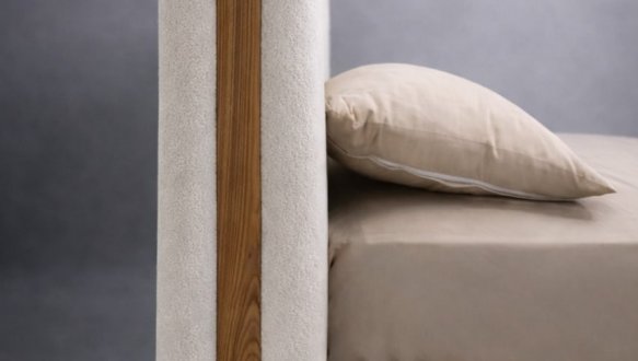 Кровать мягкая двуспальная Шик Галичина Бохо/Boho 2