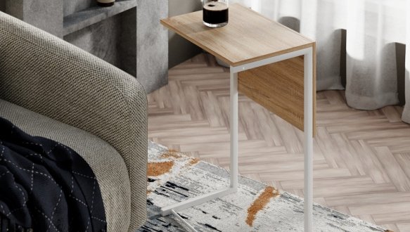 Стол-трасформер Just Fiji Дуб сонома/Белый 1