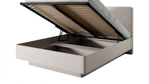 Кровать 160 с мягким изголовьем Lante 0