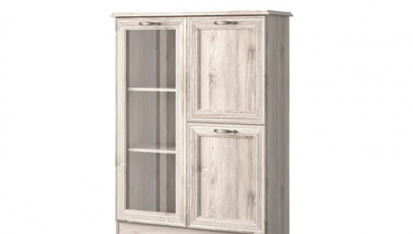 Витрина низкая 2D1W каштан nairobi Lizbon