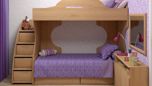 Кровать-чердак Квест -А 