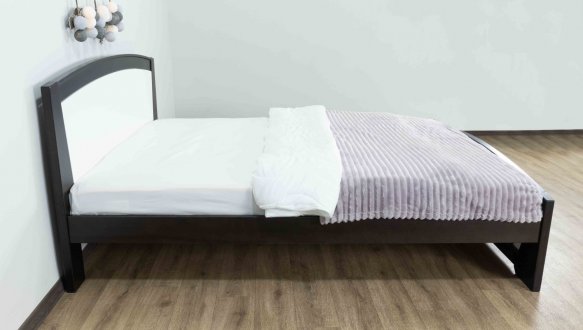 Кровать двуспальная деревянная Дримка Женева Бук 4