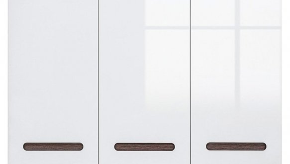 Шафа SZF3D/21/18 ВМК Украіна Амелія 3 дверна білий 180 см 2