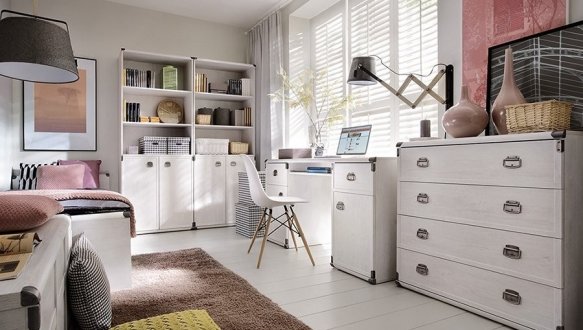 Стіл письмовий Індіана JBIU 2D2S/140 сосна арізонська АКЦІЯ 4