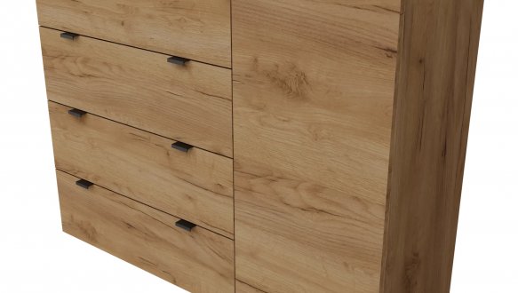 Комод КС-1100 (4+1) Сімпл