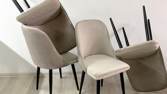 Стілець Мартін металеві ніжки 4