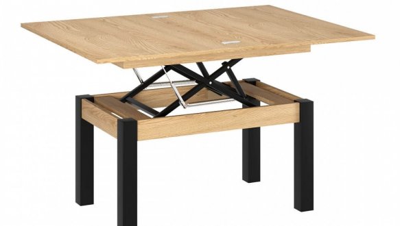 Стіл-трансформер B-Fly Art In Head Дуб Арена світлий / Венге 6