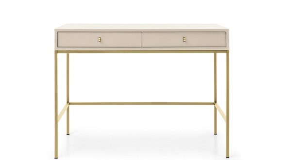 Стіл туалетний золоті ніжки MT104 Mono