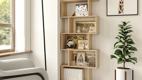 Стеллаж сонома на 6 ячеек GT56