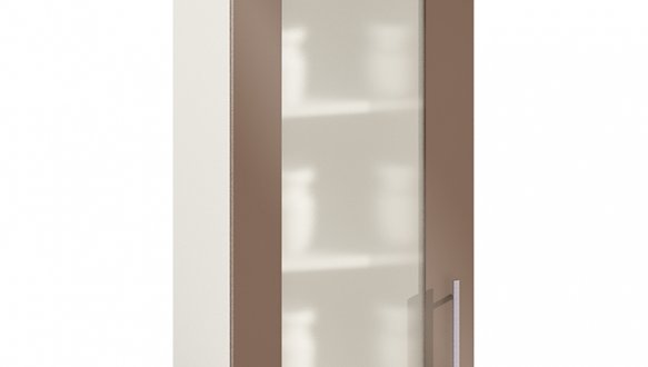 Шафа верхня В40.72.1СК/В40.92.1СК Фарбований високий глянець з друком