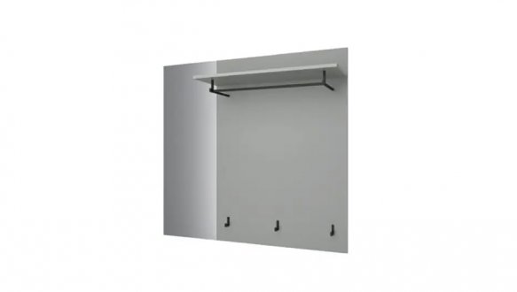 Вешалка с зеркалом Эльба 