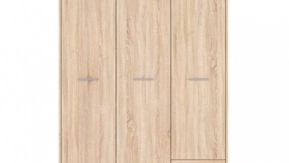 Шафа SZF3D2S BRW Poland Nepo Plus 3 дверна дуб сонома 119 см