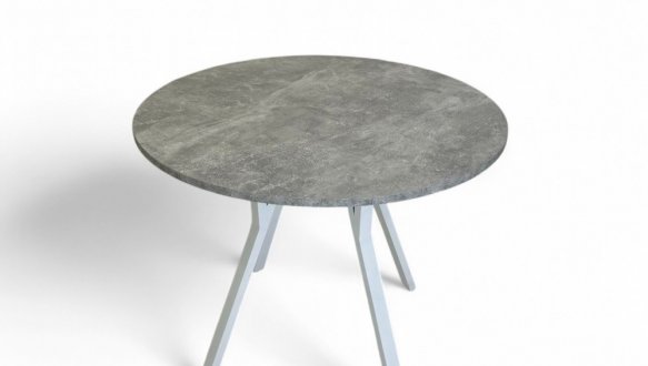 Стіл круглий нерозкладний Lite / Лайт MebliRoMax D1100 ЛДСП 18 мм 4