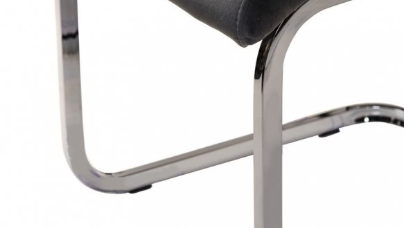 Стул S-118 серый велюр 9