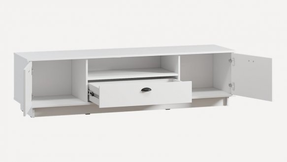 Тумба під ТВ Kuba/Куба RTV176 Білий Moreli Ширина 176 см 0