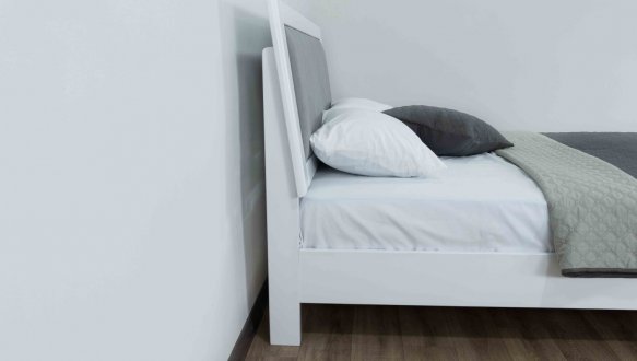 Ліжко двоспальне дерев'яне Дрімка Орфей Бук 2